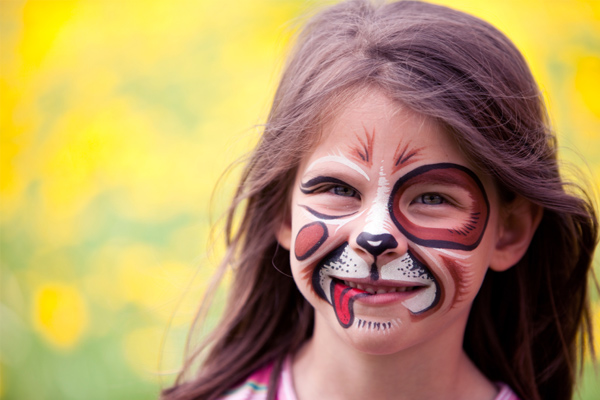 Images of Face Painters Kids Party Designs in Brisbane