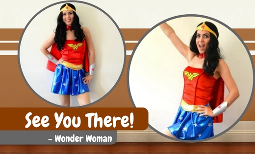Wonder Woman Super Party Children Brisbane