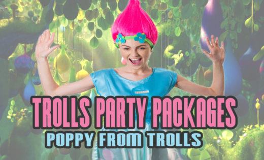 Poppy Trolls Themed Birthday Party Brisbane Gold Coast Super Steph Entertainment Kids Party