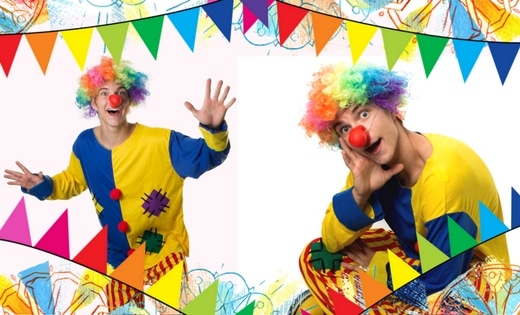 Clown Entertainment Brisbane Gold Coast Super Hero Kids Party