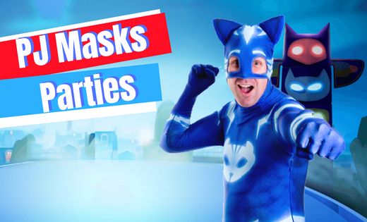 Children Boys Party PJ Mask Connor Themed Birthday Parties in Brisbane and Gold Coast Area Entertainment Birthday Party Actor