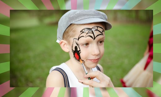 Face Painting for Birthday Parties in Brisbane and on the Gold Coast Area