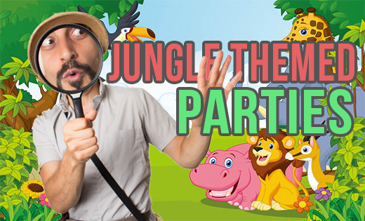 Jungle Themed Birthday Parties in Brisbane and Gold Coast