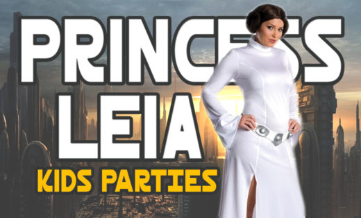 Princess Leia Star Wars Birthday Party Super Steph Super Party Heroes Brisbane Gold Coast Kids