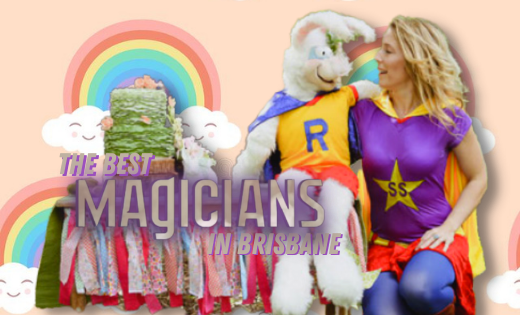 The Best Magician in Brisbane Funny Magician Happy Kids Entertainment Super Party Heroes Super Steph