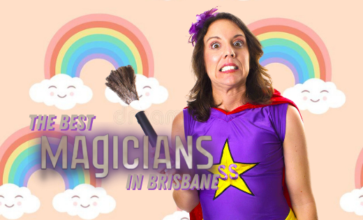 The Best Magician in Brisbane Funny Magician Happy Kids Entertainment Super Party Heroes Franki The Fabulous