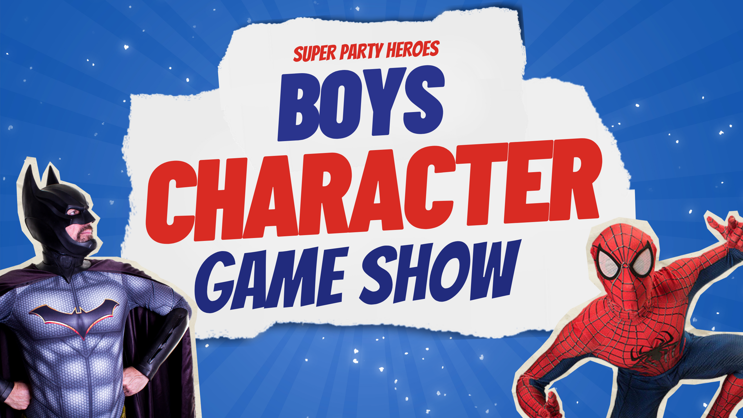 Boys Character Game Show