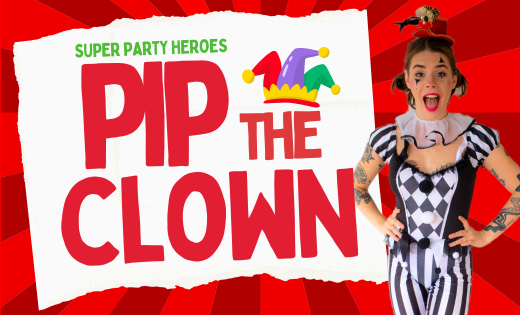 Pip The Clown Kids Magic Show for Kids Brisbane and Gold Coast Hire a Magician