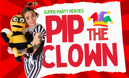 Pip The Clown Magic Show for Kids Brisbane and Gold Coast Hire a Magician