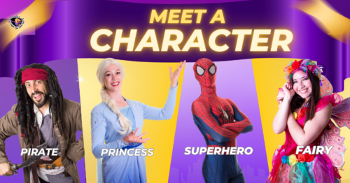 Meet A Character - Super Party Heroes 